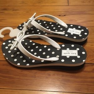 Kate Spade Y2K flip flops NWT